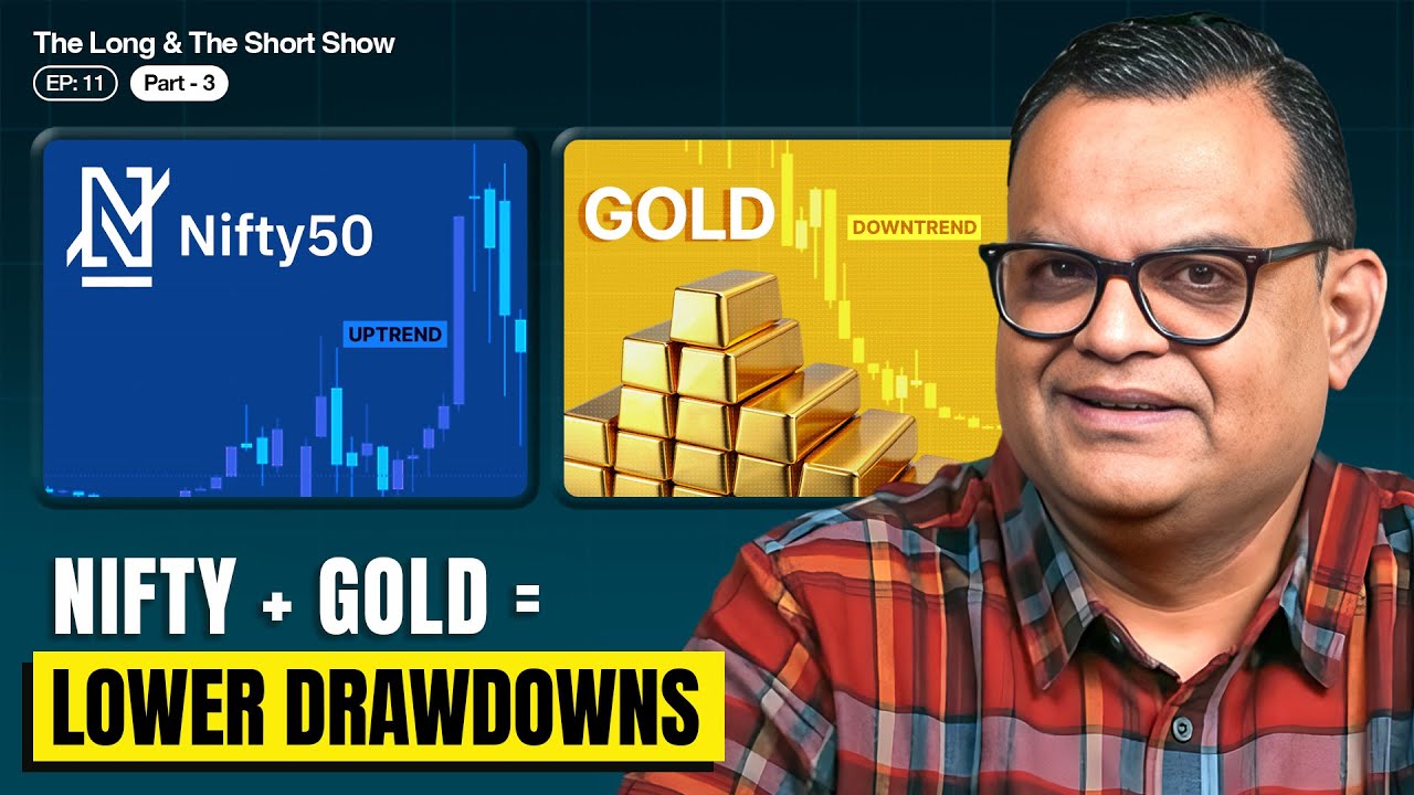 Trend Following in India — Part 3: Nifty + Gold Strategy | The Long & The Short Ep. 11