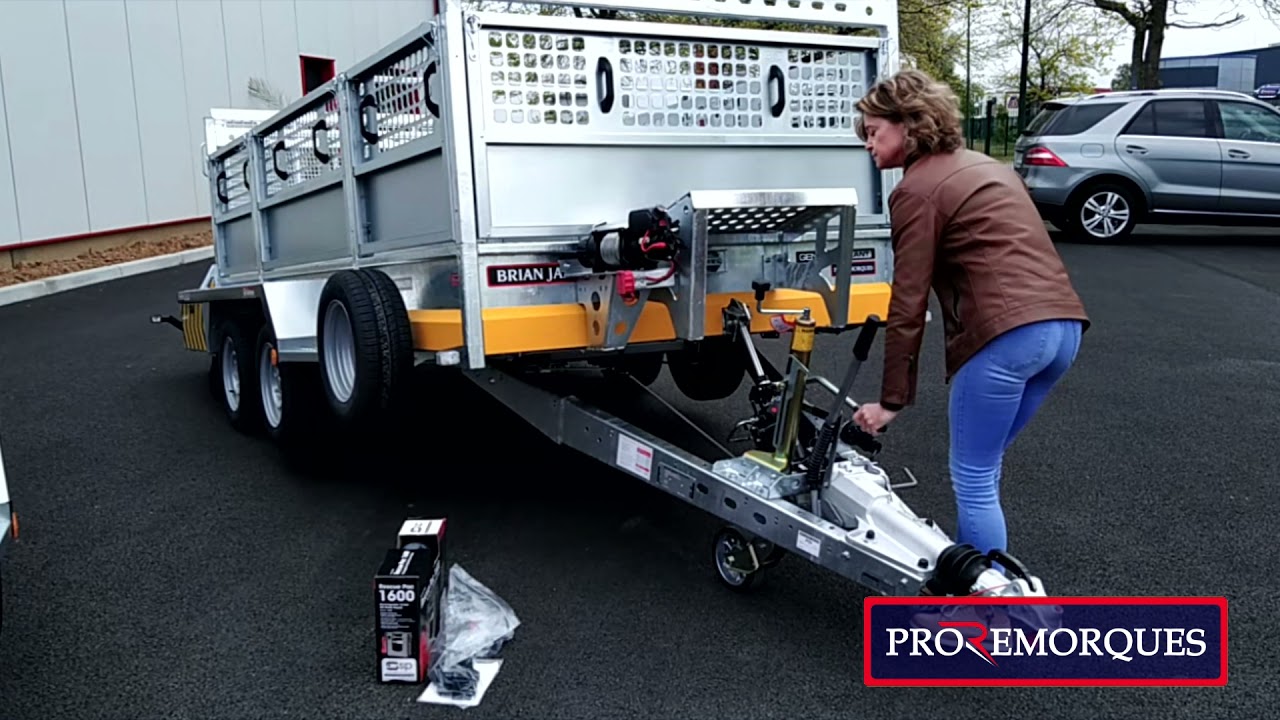 Remorque Porte-Engins modulable GENERAL PLAN - BRIAN JAMES TRAILERS chez PROREMORQUES (Douai, 59)