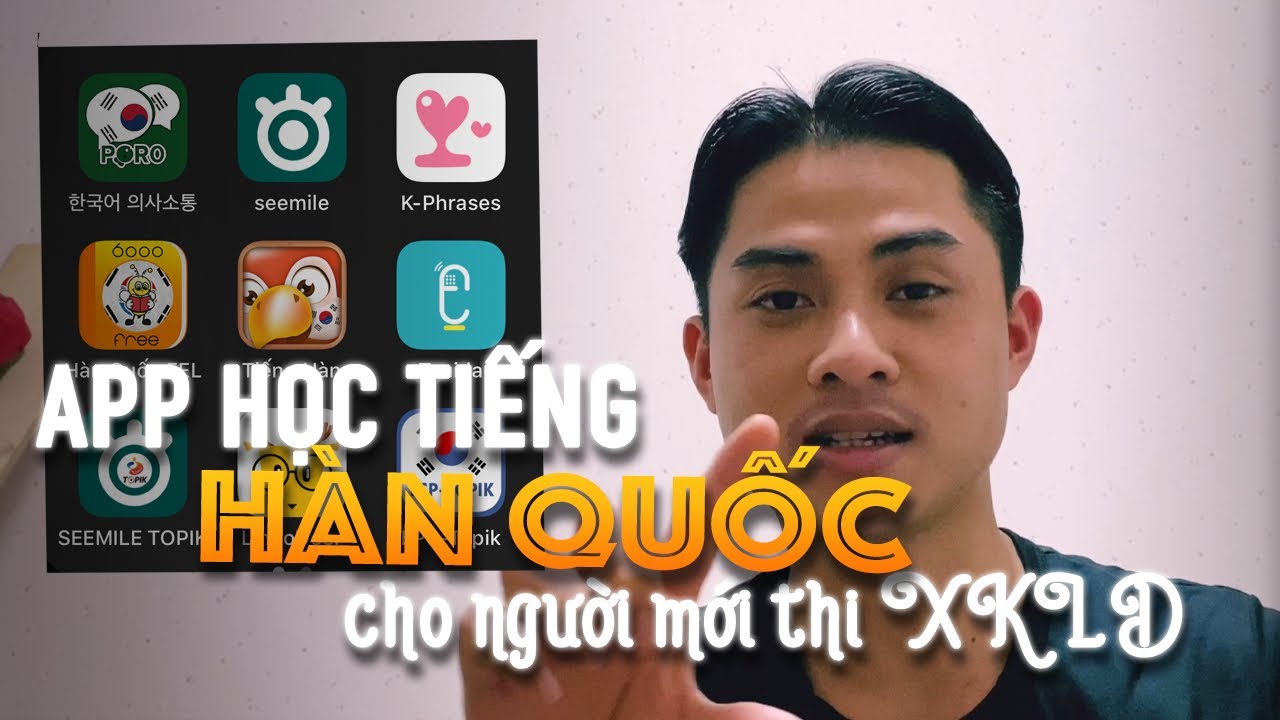 Chia sẽ app học tiếng Hàn hiệu quả cho kỳ thi EPS XKLD 2020 || VLOG #37