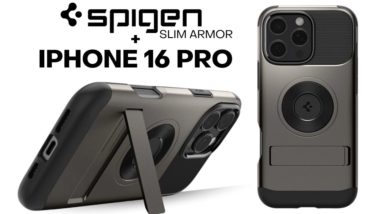 Чехол для iPhone 16 Pro — обзор Spigen Slim Armor MagFit