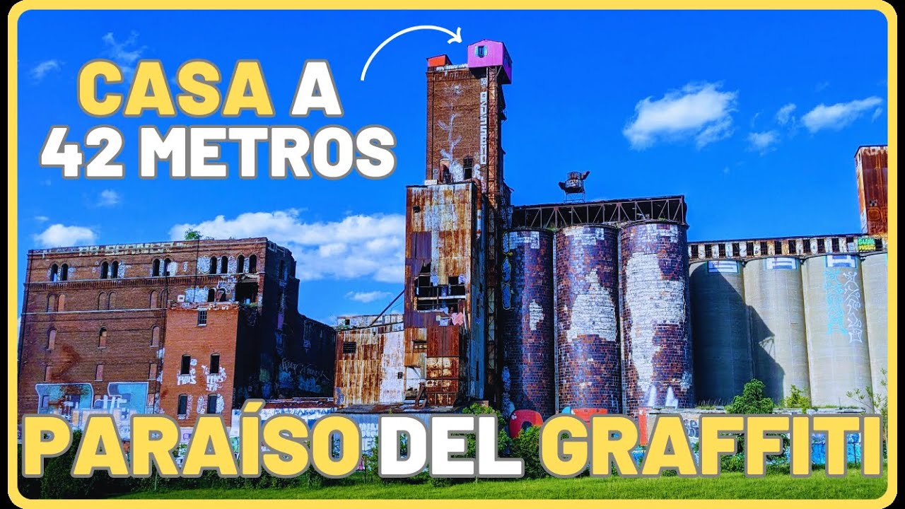 ▶️ CASA ROSA: PARAÍSO del GRAFFITI y del URBEX en MONTREAL