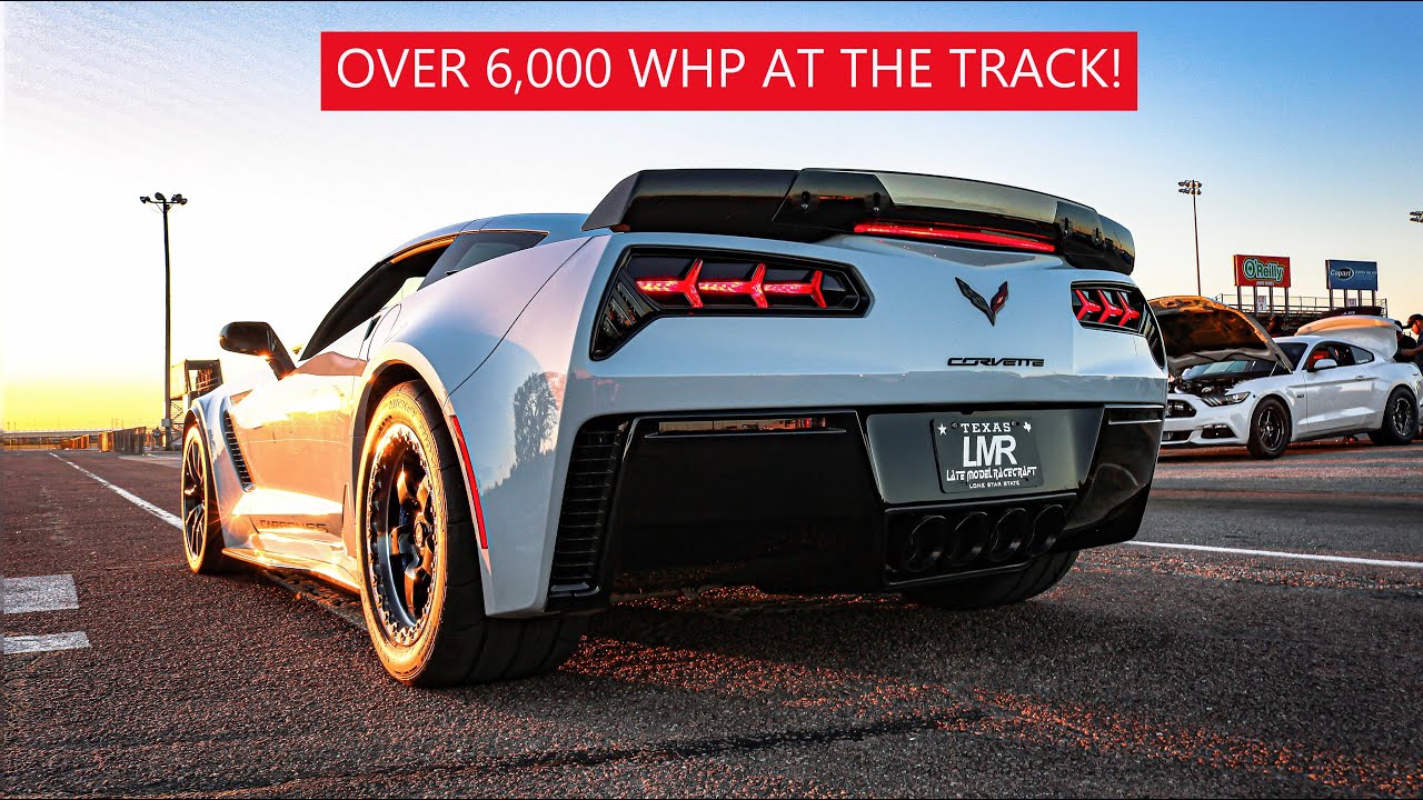We run 7's at the TRACK! 1000HP+ CORVETTES, MUSTANGS, and CTSVs running down the 1/4 mile!!!!!
