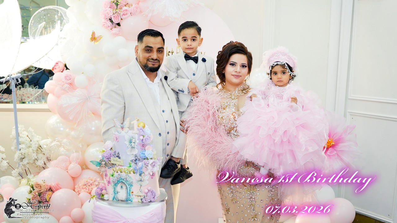 Vanesa  1st Birthday Ork Riko Bend 4K London