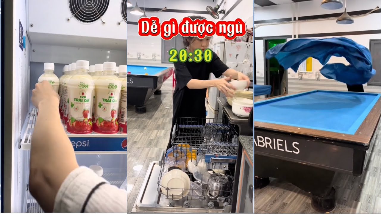 ASMR🥣Lấy chồng vui mà - Xem bả dọn nhà giảm stress ghê🧹🚿|Bánh Đường TikTok