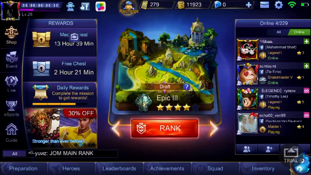 Welcome To Sabahan Gamer BaH (Mobile legends)