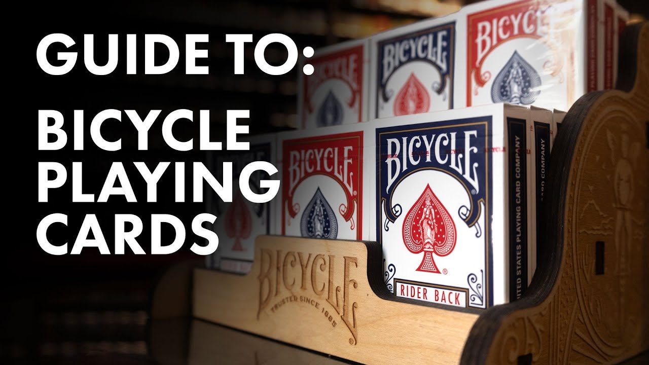 Guide to Bicycle Rider Back Playing Cards