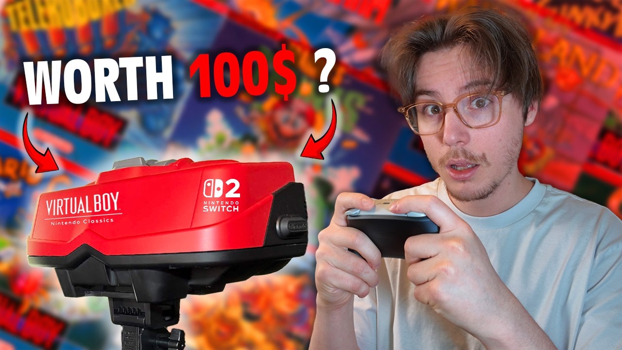 NSO Virtual Boy Review – The Good, The Bad & The Headaches