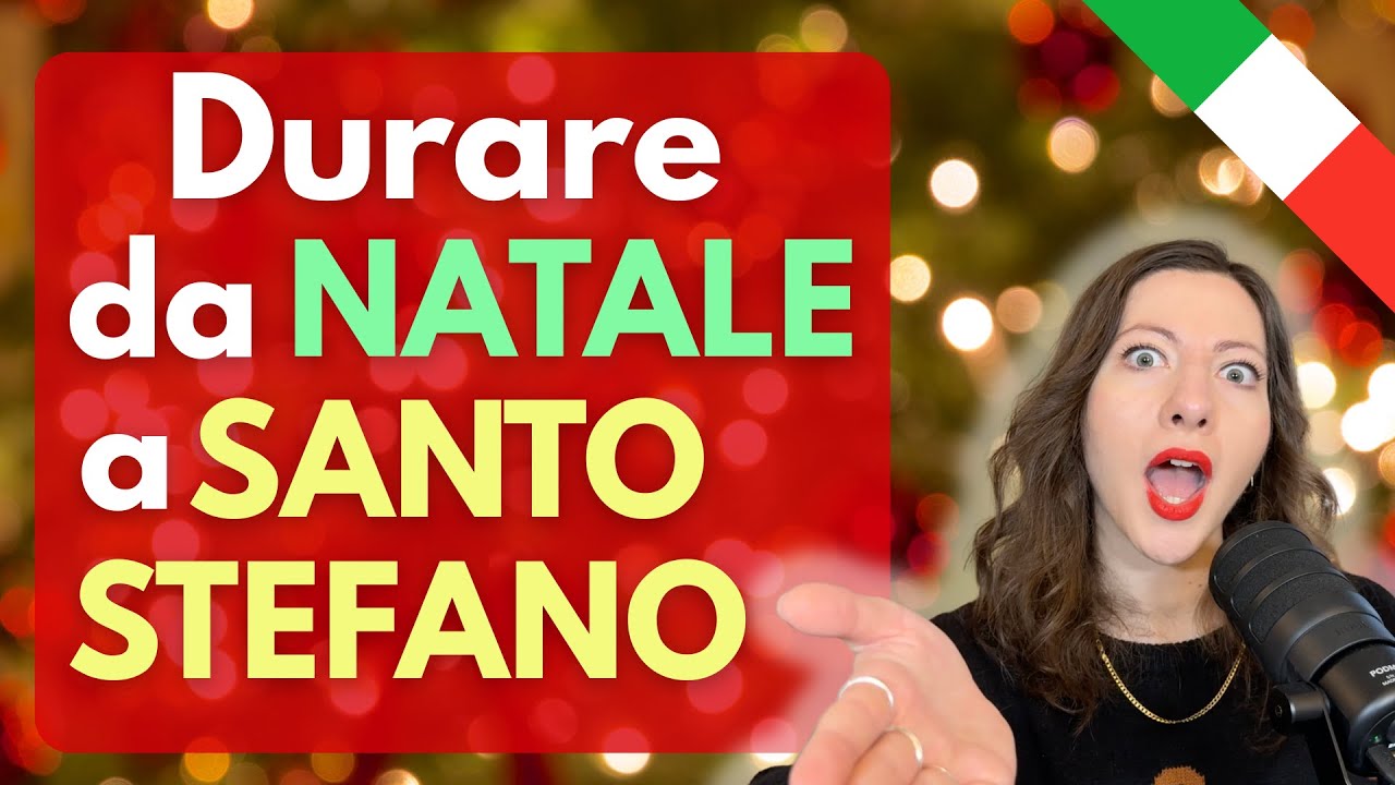 12 Espressioni Italiane sul NATALE che usiamo tutto l'anno