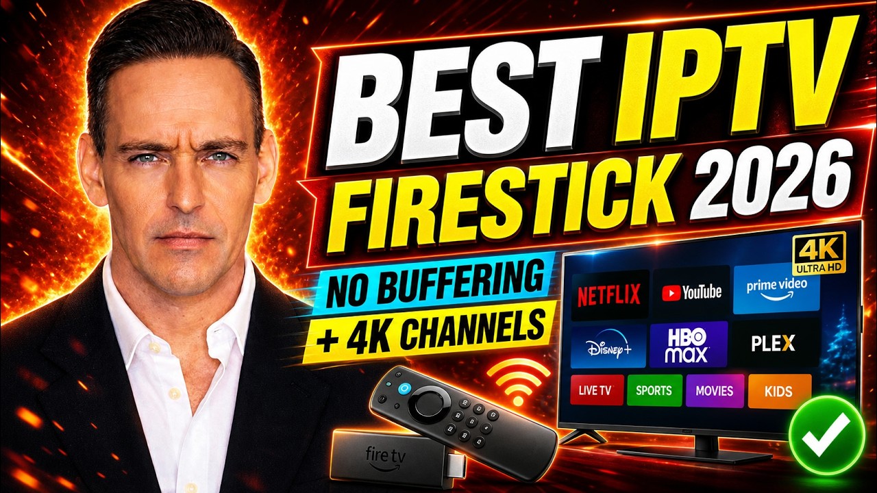 Best IPTV for Firestick 2026 &ndash; No Buffering + 4K Channels