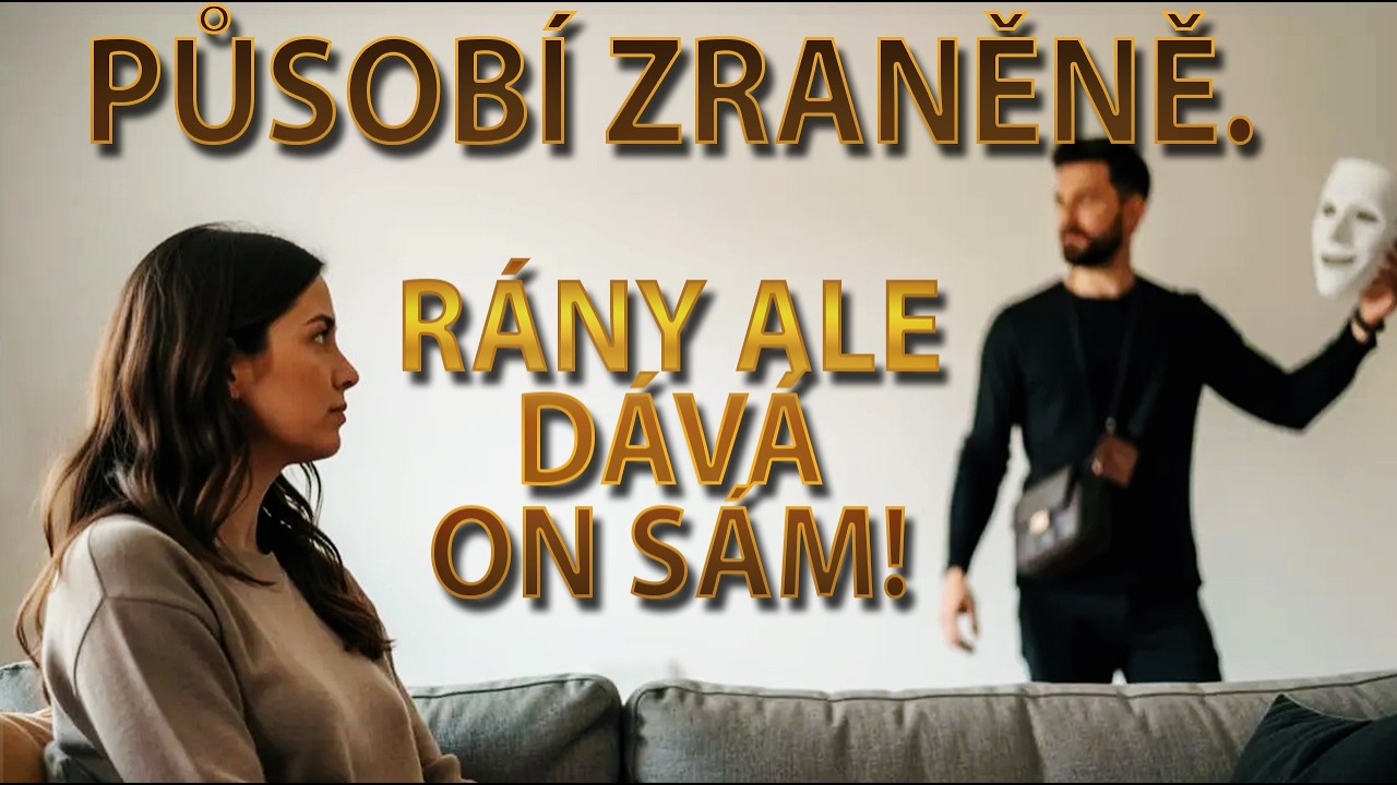 Tváří se jako oběť, ale je to narcista, kdo manipuluje!