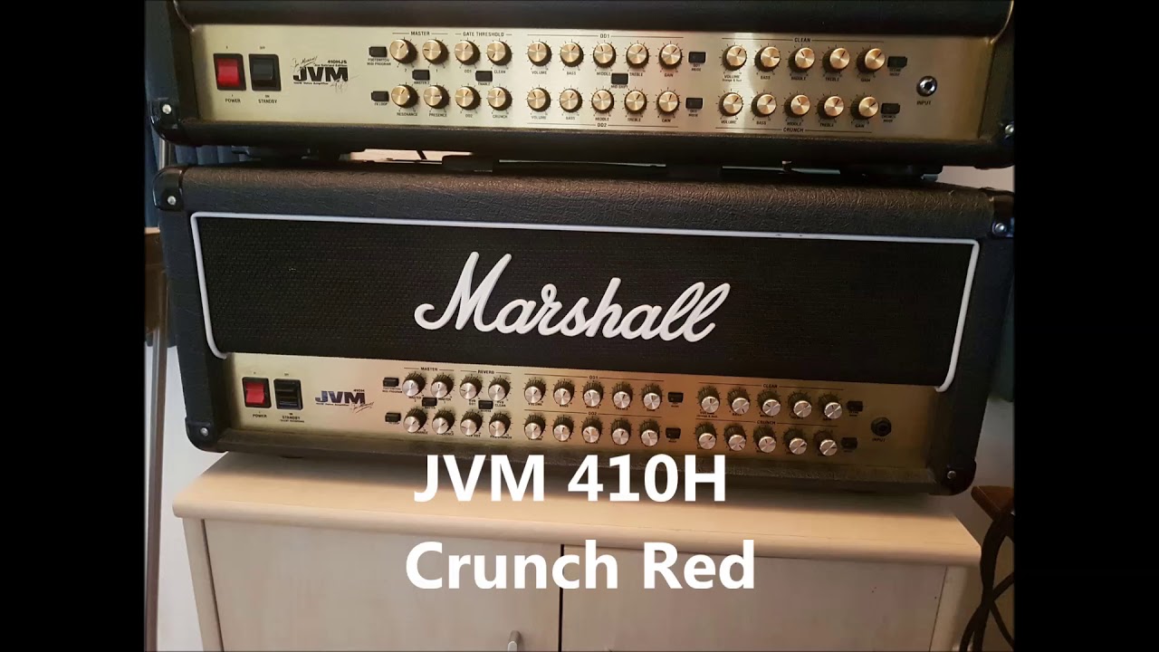 Marshall JVM410 / JVM HJS Comparsion