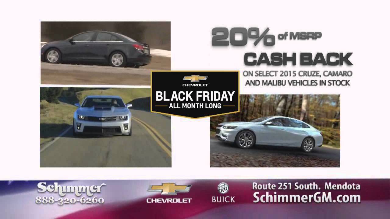 Schimmer Chevrolet Buick Black Friday Sales Event