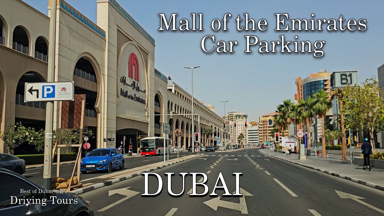 Inside Dubai Mall Of The Emirates  Multi Story Car Parking