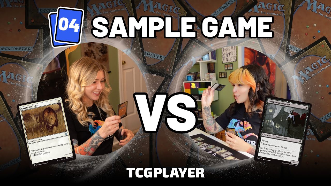 How to Play Magic: The Gathering - A Sample Game