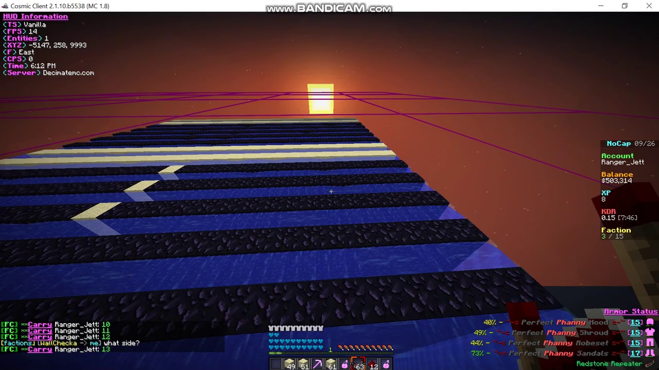 DecimateMc || Faction Report