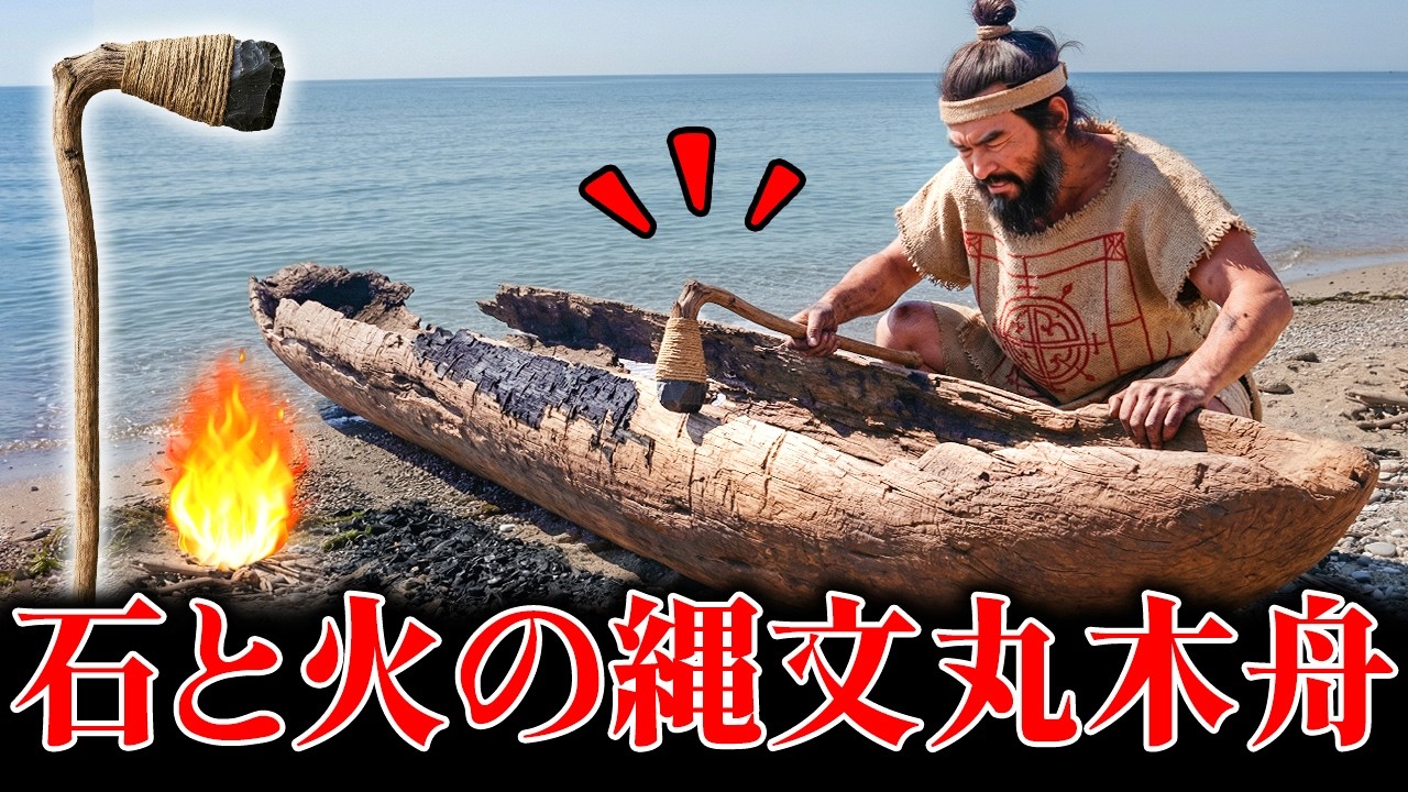 縄文人の古代の知恵：1本の丸太から生まれた船が、黒潮を越え、島々を繋いだ