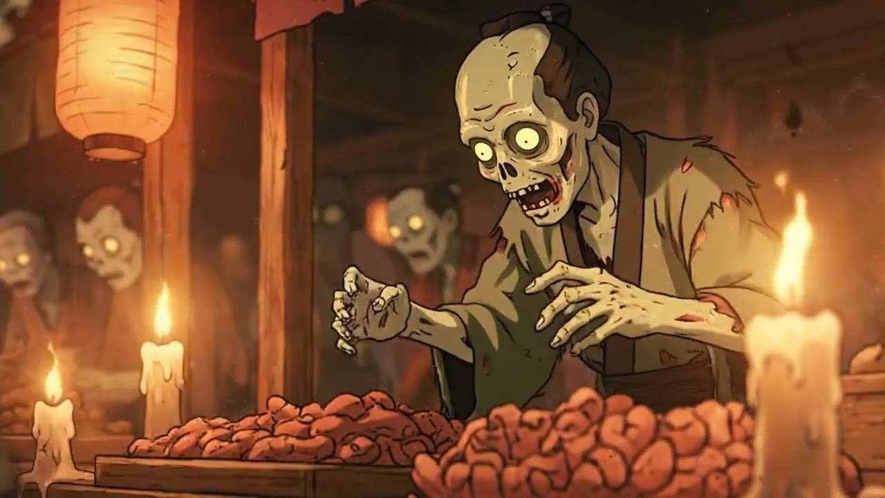 Cozy Girl Chill in Zombie Era – Gentle Glow (優しいゾンビ時代の少女) | Ghibli ASMR