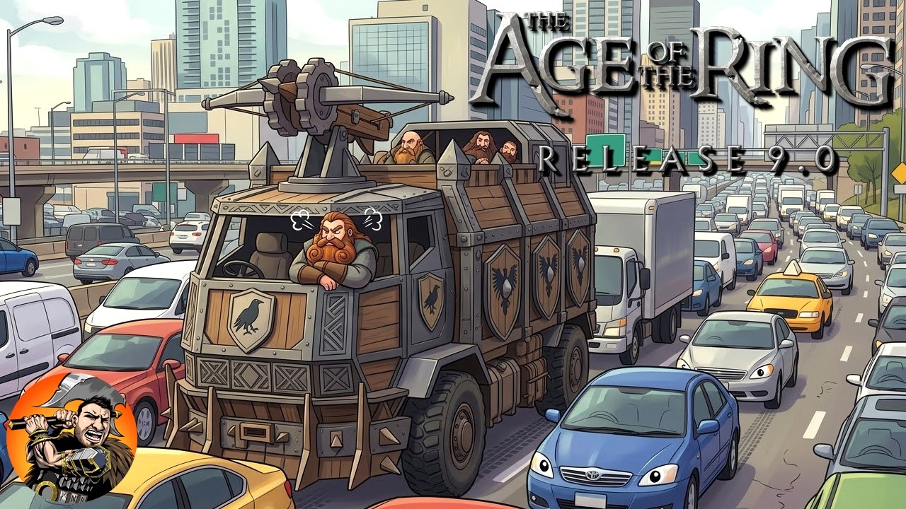 The Beloved Battlewagon Start | Age of the Ring Mod 1v1!