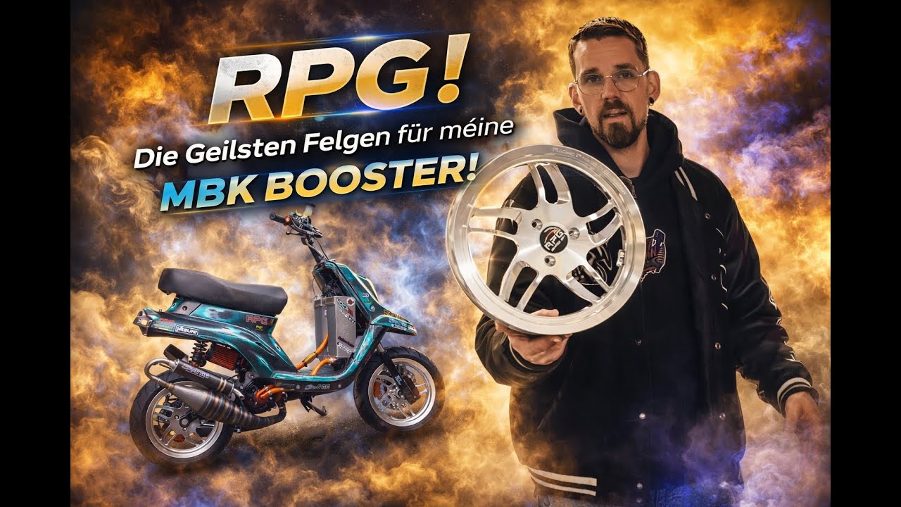 💥MBK Booster - Stage6 RT 95cc Teil 13 | RPG Felgen | mega Qualität ! Schau selbst ! @sirkenny1