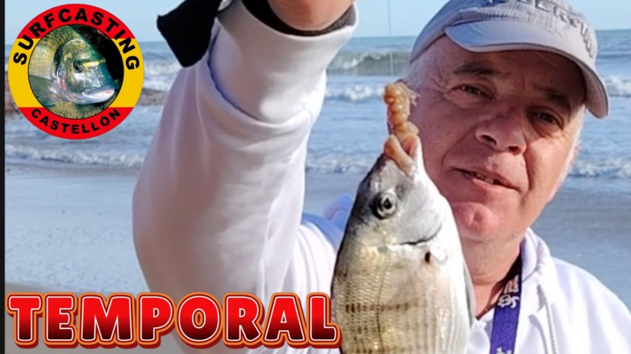 surfcasting primera salida del 2025 con temporal