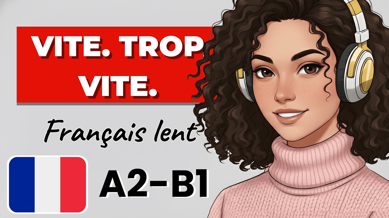 Французский A2–B1 | Они говорят слишком быстро? Понимай настоящий французский (Подкаст)