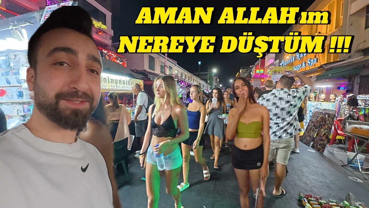 TAYLAND'IN EN GÜNAHKAR SOKAĞINA GİRDİM! | Dünyanın En Çılgın Yerinde Hayatta Kalma Mücadelesi
