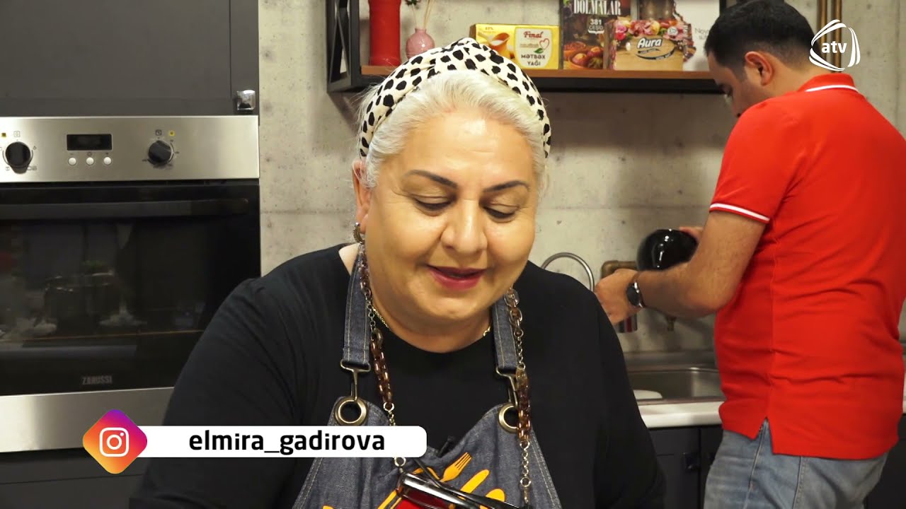 Mənim süfrəm -Elmira xanımla Quymaq hazırladıq