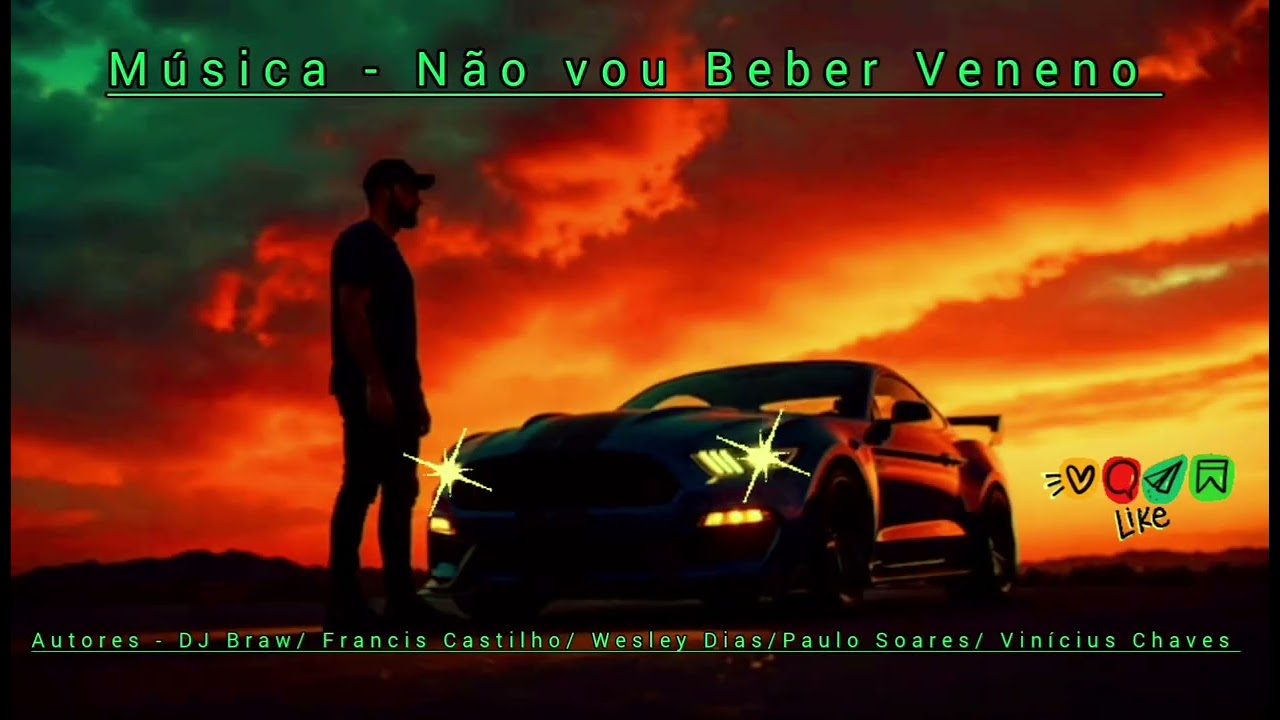 N&Atilde;O VOU BEBER VENENO.   #sertaneja❤ #sofrenciasertaneja&hearts;️ #naovoubeberveneno&hearts;️✨