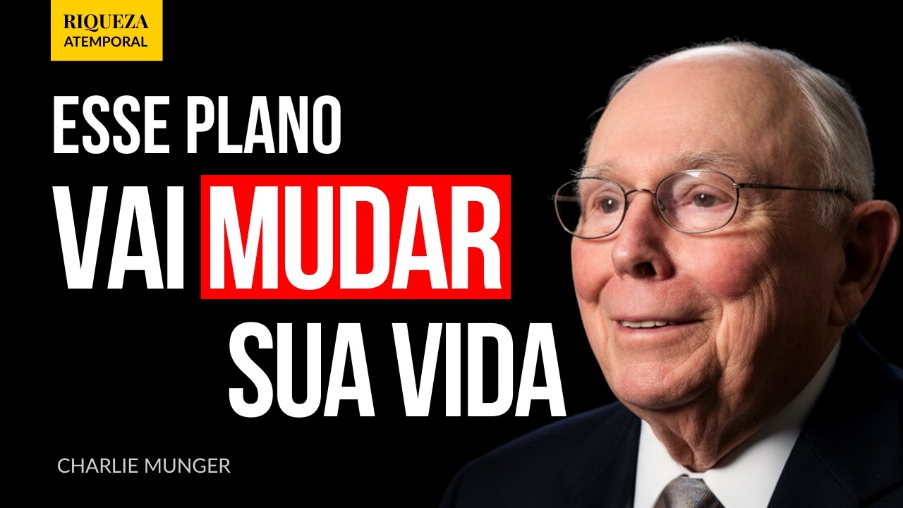 Como se aposentar em 60 meses e viver de renda seguindo este único plano | Charlie Munger