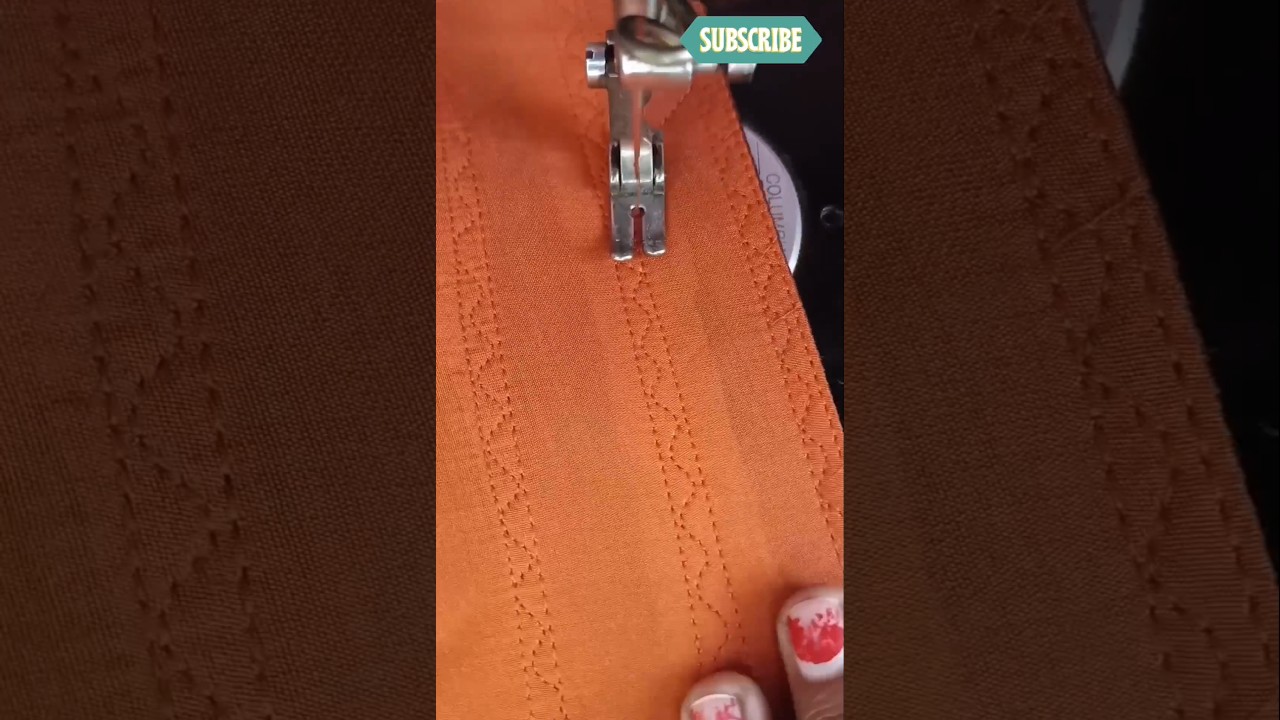 So...🥰 Beautiful Mohri Design #stitch #sewing #trending #fashion