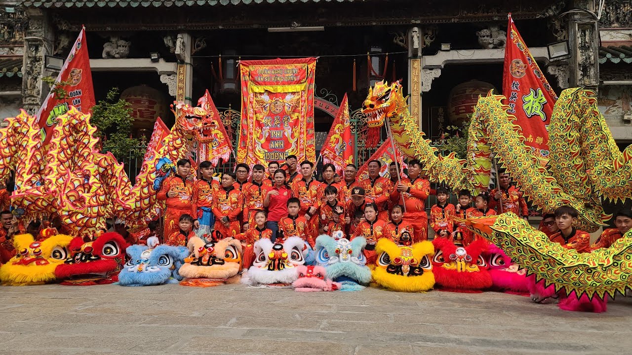 Sáng 13/12 Đoàn PHI ANH ĐƯỜNG làm lễ khai quang lần thứ 1 tại chùa Chùa Bà Thiên Hậu 