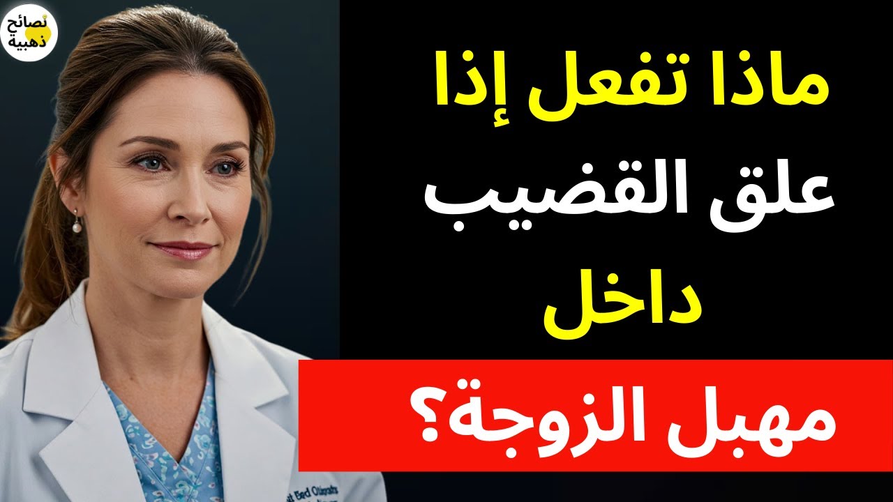 ماذا تفعل عند انحباس القضيب أثناء العلاقة الزوجية؟ | د. سارة (دليل طبي آمن)