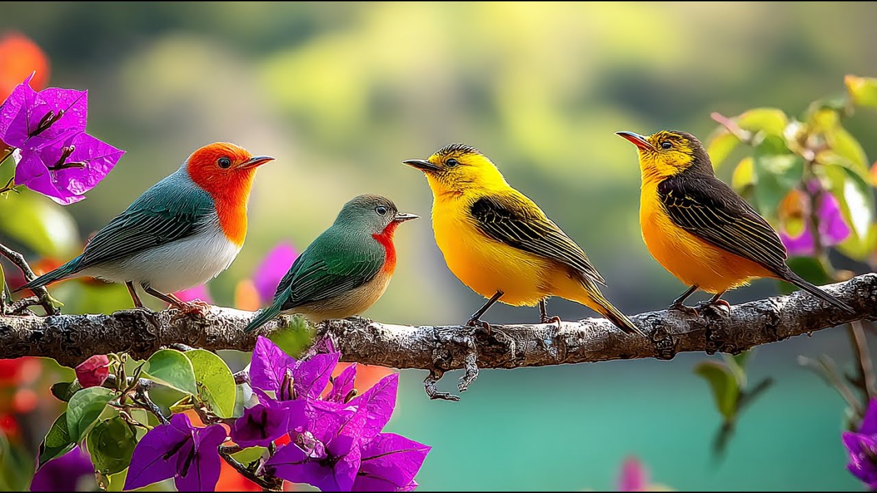 Relaxing Piano & Bird Songs | Soothing Nature Sounds for Stress Relief and Meditation