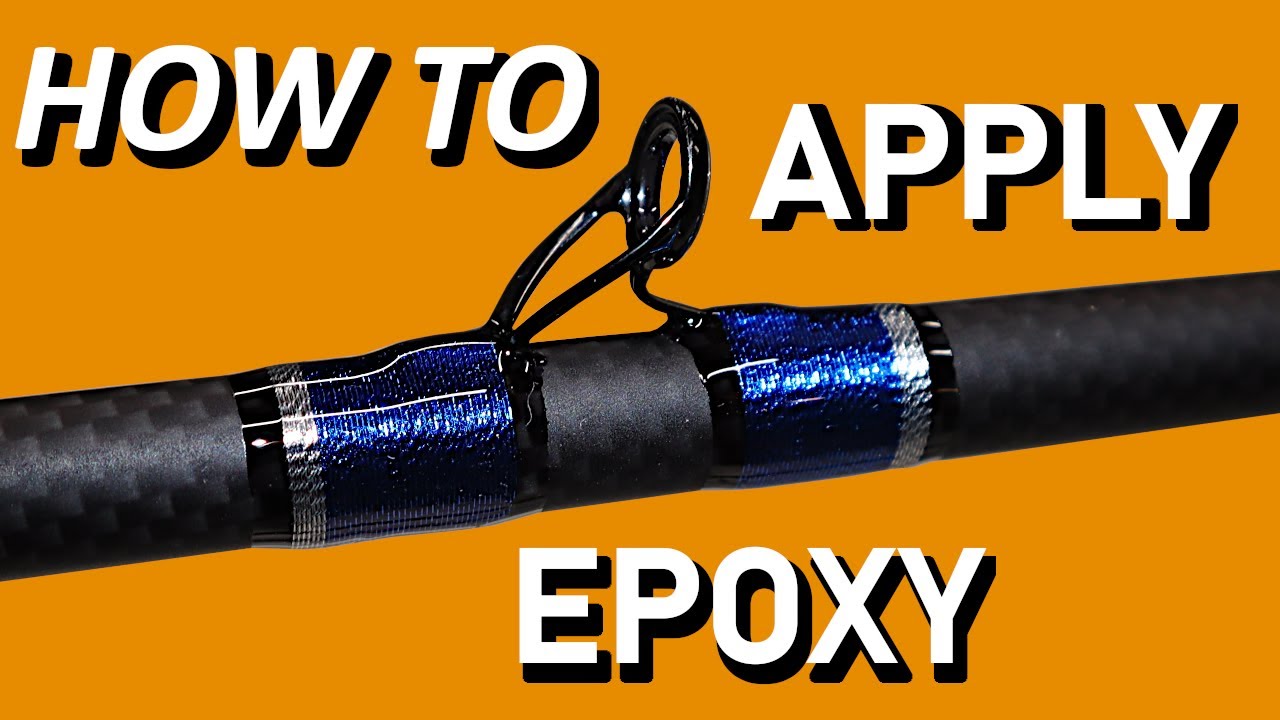 HOW TO APPLY EPOXY ON GUIDES | PIG WHIP CUSTOM FISHING ROD | ROD BUILDING | CUSTOM SURF ROD