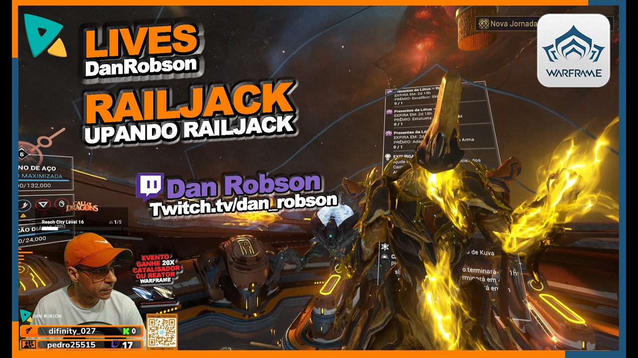#warframe Fazendo Missões da Railjack parte VI !