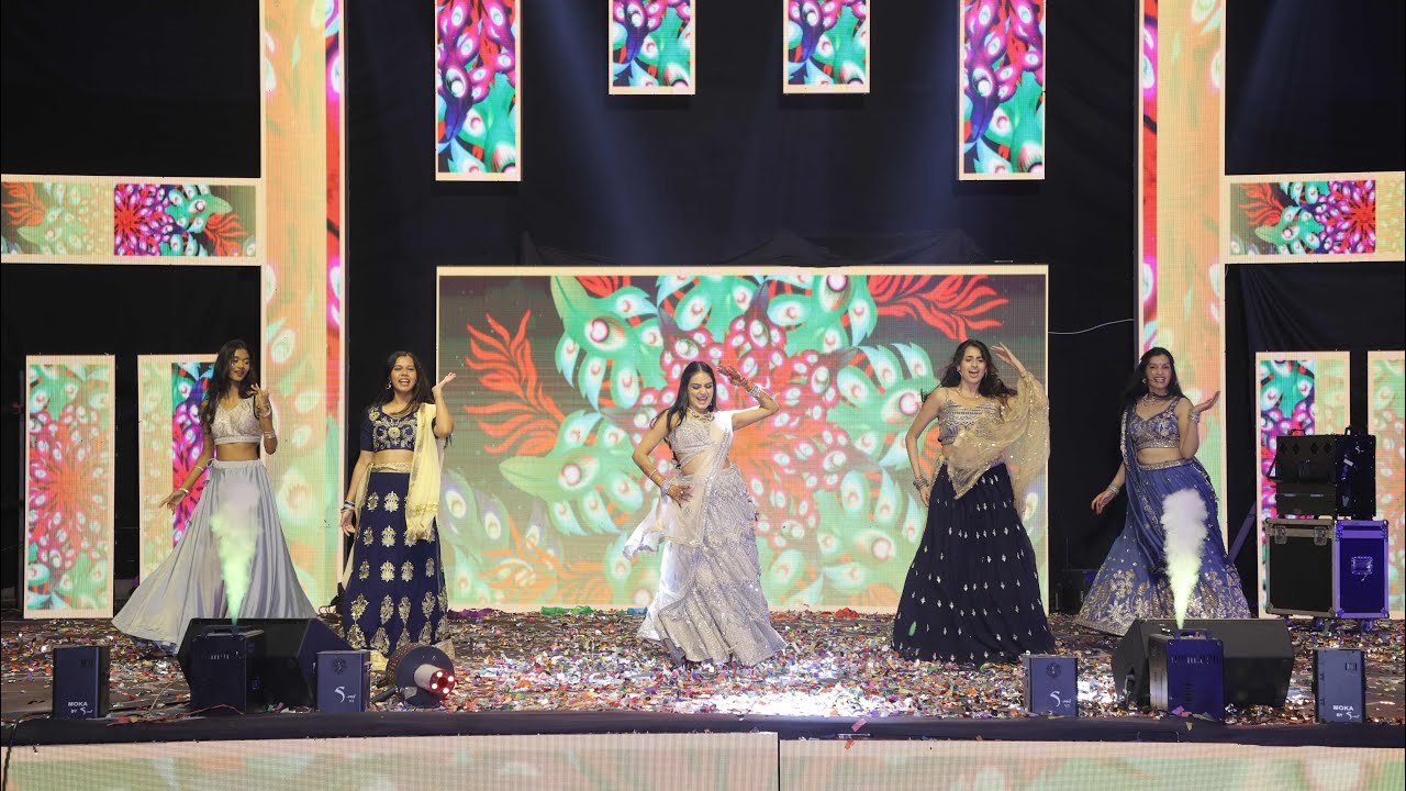Bride & Friends Dance | Kriti & Aryan Sangeet 