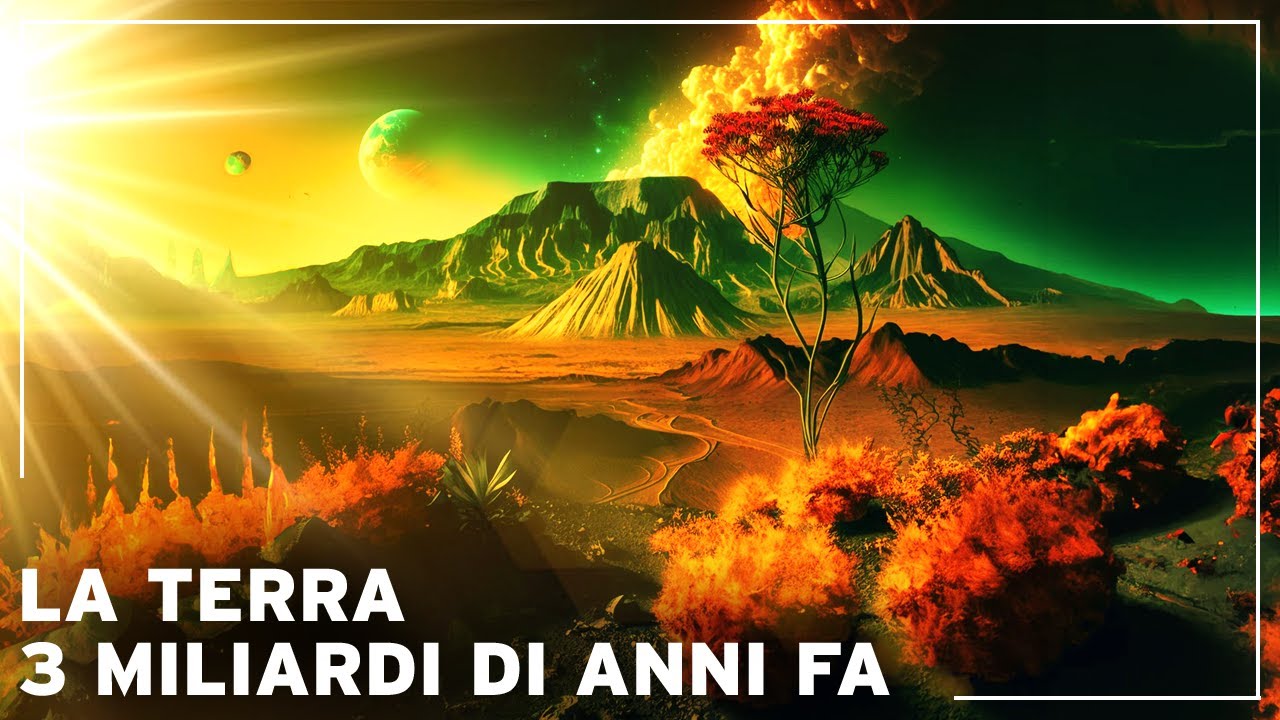 Com'era la Terra 3 miliardi di anni fa ? | Documentario Storia della Terra