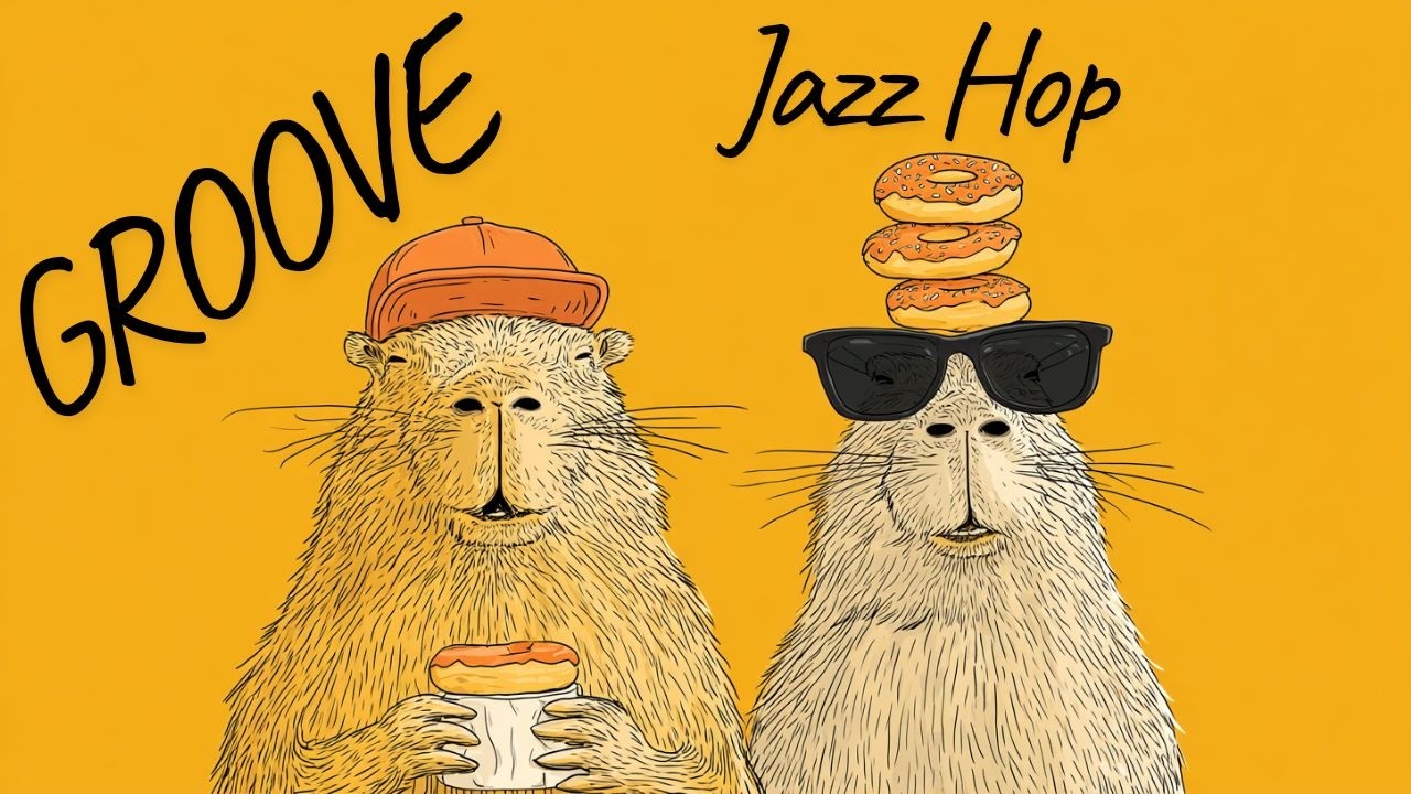 [Playlist] カピバラカフェの店内BGM - ゆる〜くGROOVEなJazz Hop 🍊🛁