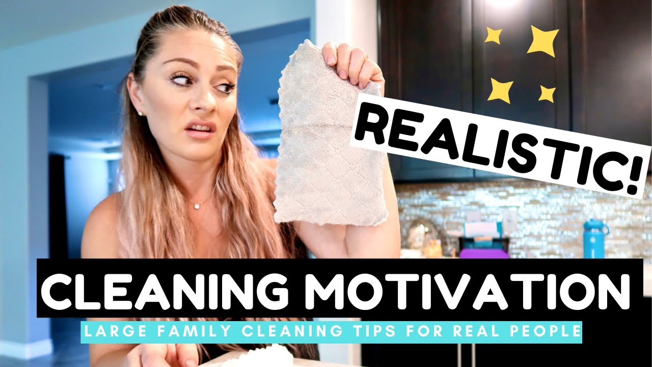 Cleaning Motivation for ✨REAL PEOPLE ✨I Large Family Cleaning Tips I Grove Collaboratives Haul