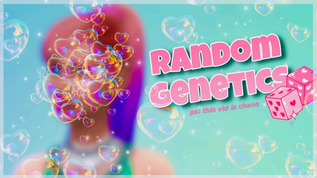 The Random Genetics Challenge: Chaotic Edition (The Sims 4 CAS)
