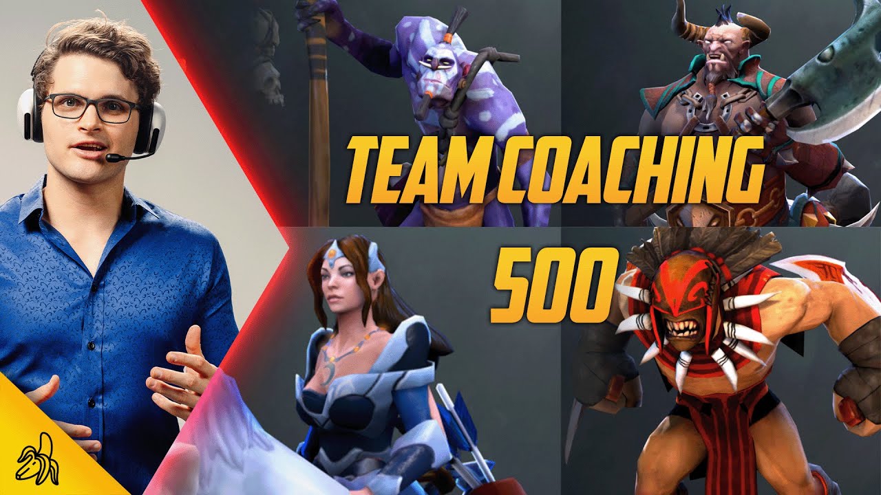 BSJ Dota 2 Team Coaching Session, 500 MMR