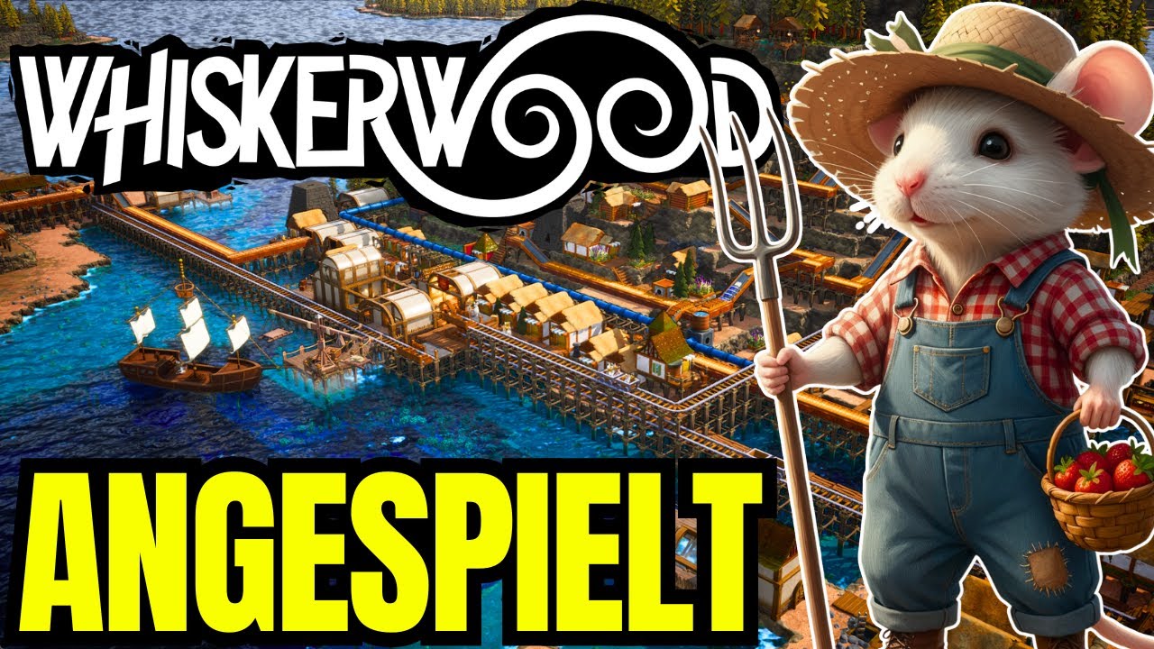 Wir gr&uuml;nden eine automatisierte Kolonie! | Whiskerwood Preview-Demo [Angespielt]