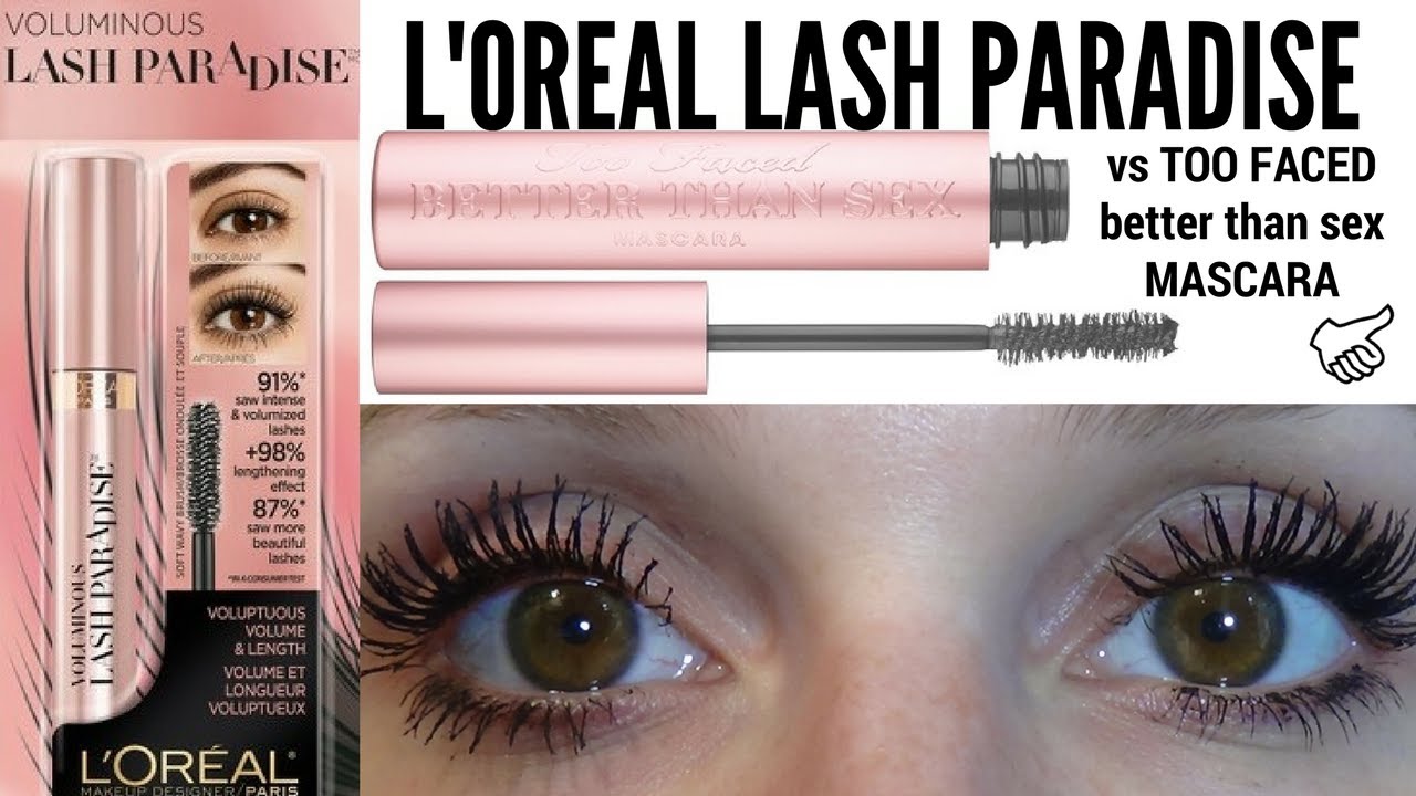 Loreal Lash Paradise Review (BETTER THAN SEX DUPE!?) | LadyLuckTutorials