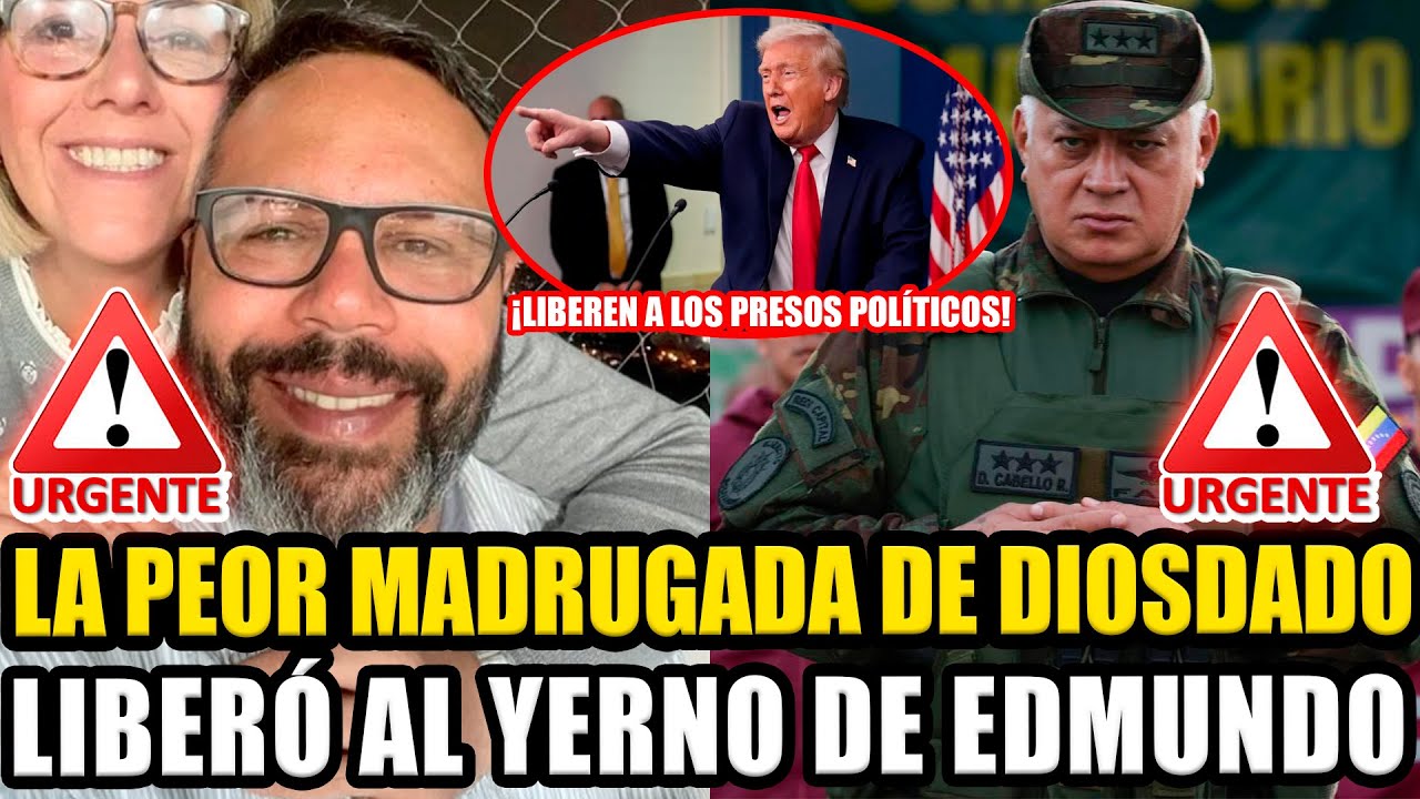 🚨LIBERARON AL YERNO DE EDMUNDO &iexcl;DIOSDADO VIVE SU PEOR MADRUGADA! | FRAN FIJAP