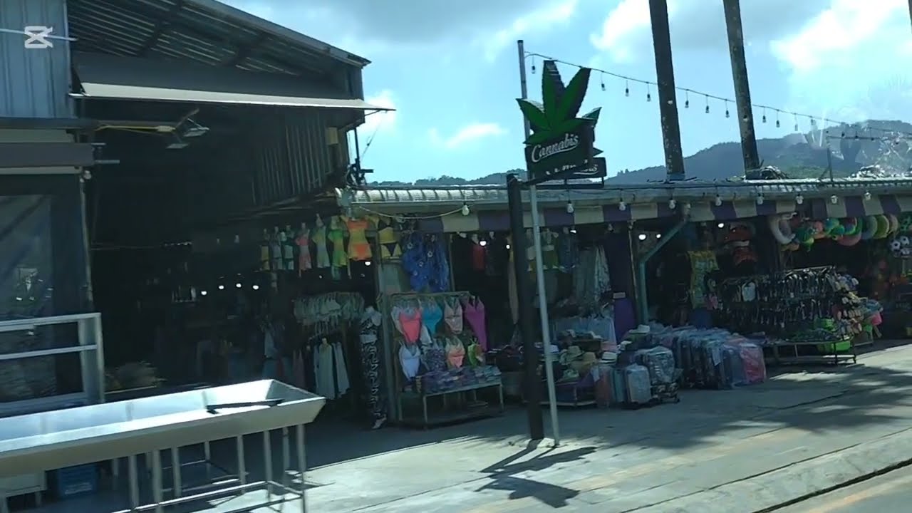 Landing in Phuket? 🇹🇭 Real Bus Ride from Phuket Airport to Karon Beach | No Music, Ambient Sounds