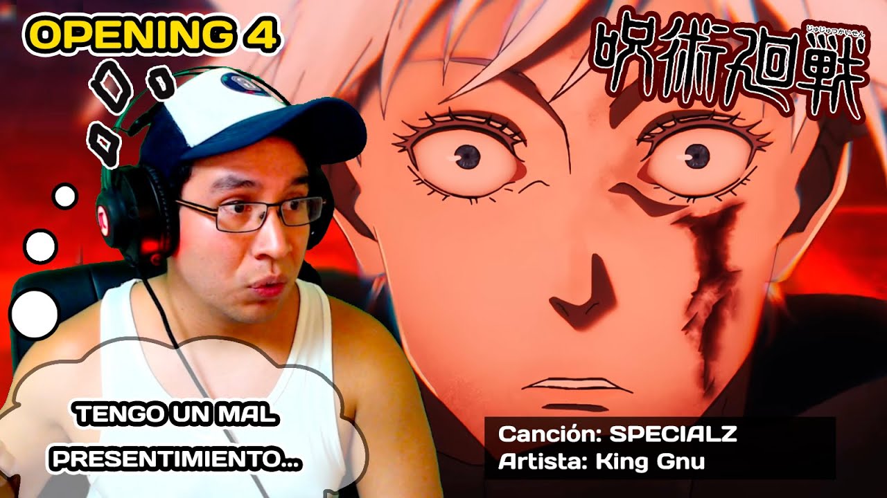 REACCIÓN AL OPENING 4 DE JUJUTSU KAISEN | SPECIALZ - King Gnu