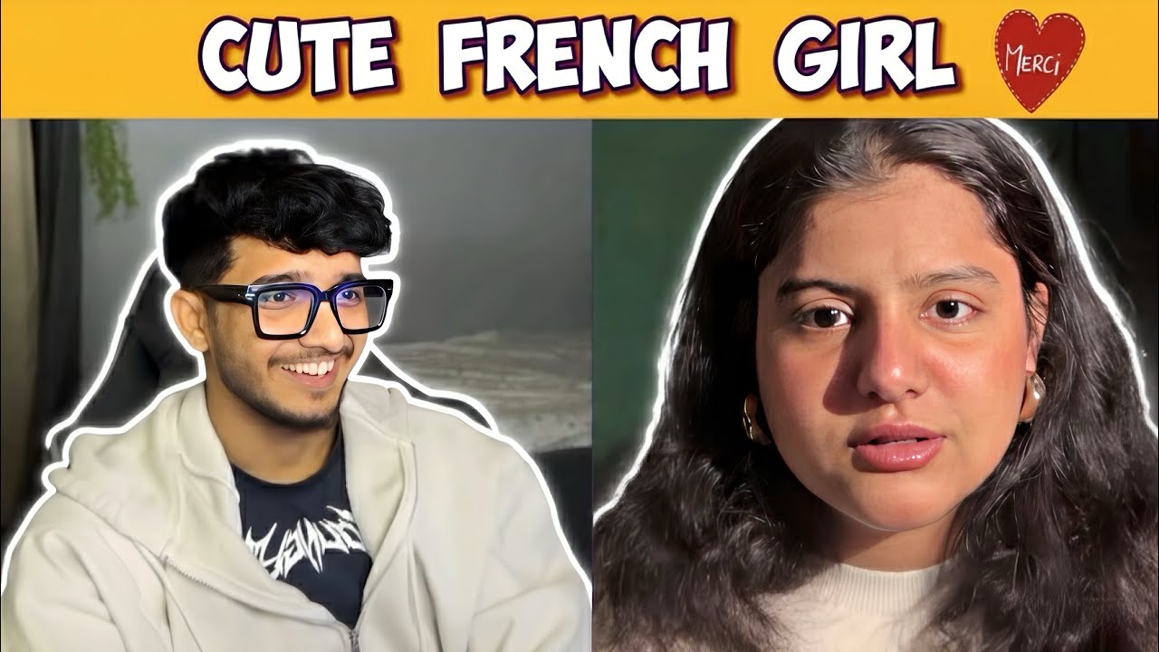 I Had Long Talk With French Girl, Fun Vibes 😍🇫🇷  #omegle  #monkeyapp #omegle #ometv #comedy #funny