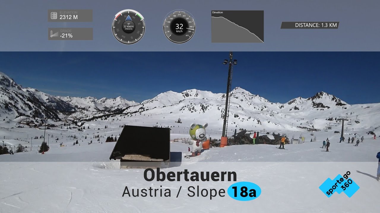 Ski Review – Obertauern | Slope 18a | Blue rest - Edelweiss