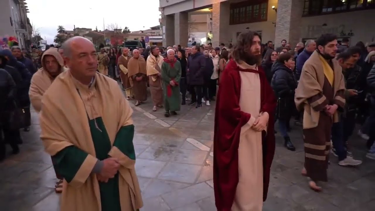 02-04-2023 Drammatizzazione vivente della Passione di Cristo.  XII Ediz. 1° Parte S. Margherita B. -