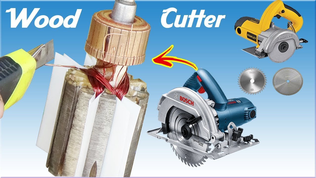 How to Rewind a Armature Of Wood Cutter Machine